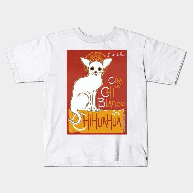 Chi Blanco Kids T-Shirt by PrettyGhoul